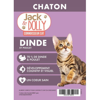 Croquettes pour chaton à la dinde
